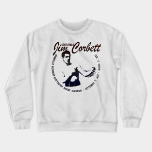 James Corbett Boxing - Gentleman Jim - Heavyweight Champion Crewneck Sweatshirt